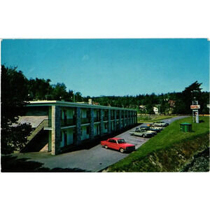 Wedgewood Motel, Birch Cove, Armdale Canada Postcard